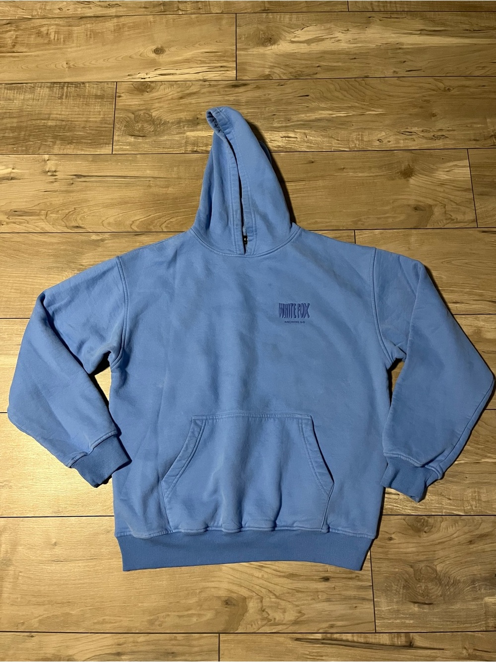 Women’s White Fox Boutique Archive 6.0 Oversized Hoodie Blueberry Blue M/L